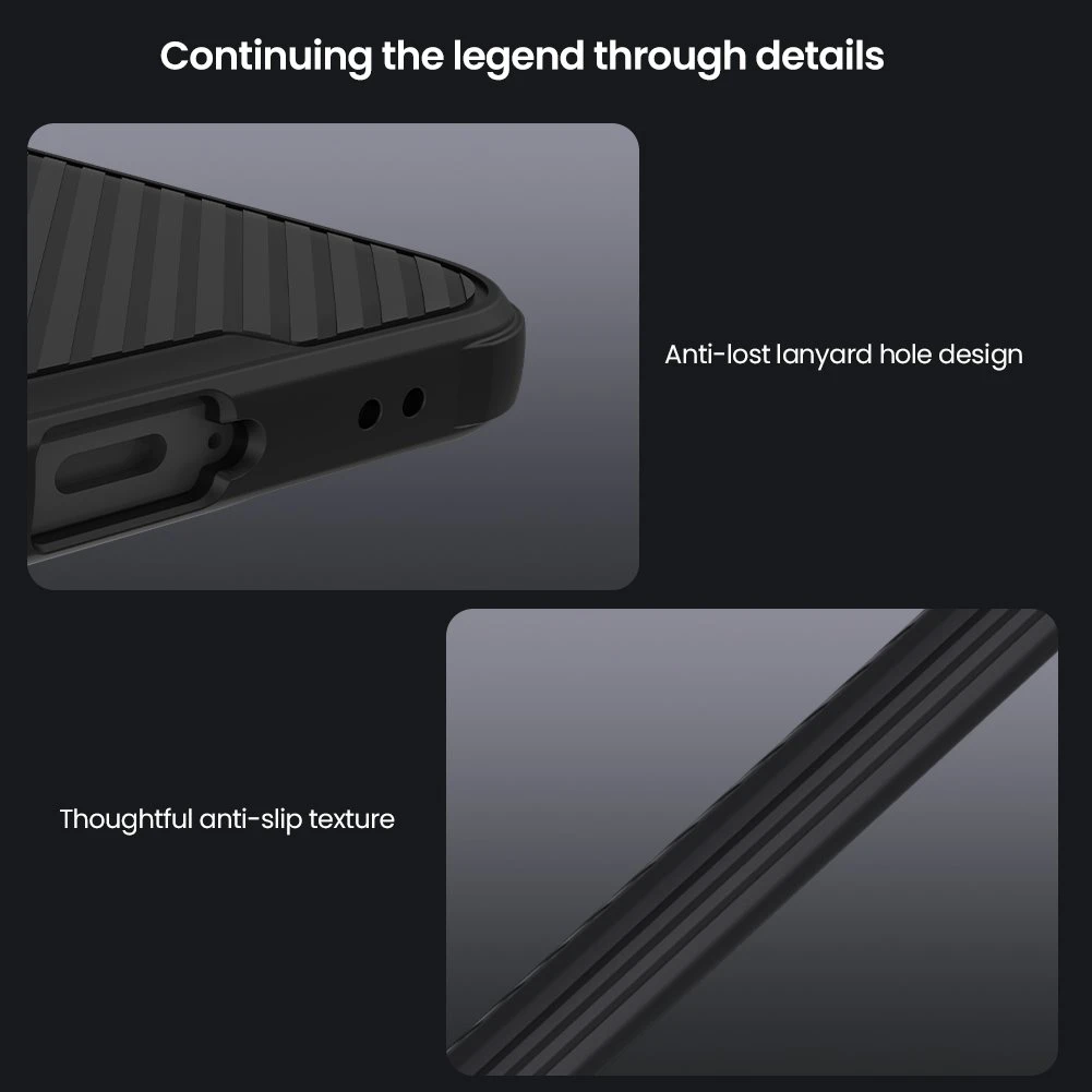 Nillkin CamShield PRO Magnetic Zadní Kryt pro Samsung Galaxy A57 Black