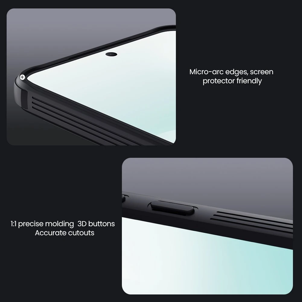 Nillkin CamShield PRO Magnetic Zadní Kryt pro Samsung Galaxy A57 Black