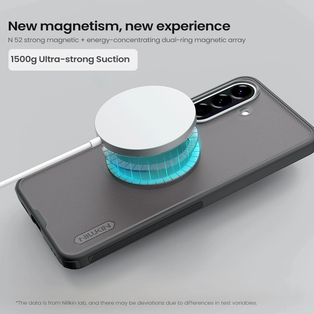 Nillkin Super Frosted PRO Magnetic Zadní Kryt pro Samsung Galaxy A57 Transparent Black