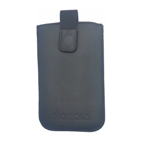 Vysúvacie púzdro pre MOBIOLA MB3020, kožené, čierna