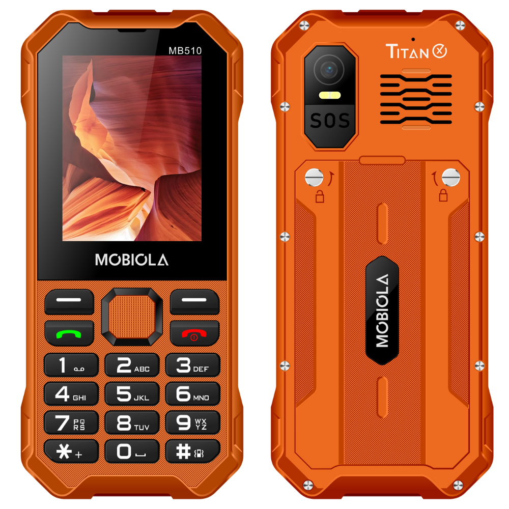 Mobiola MB510 TitanX oranžová