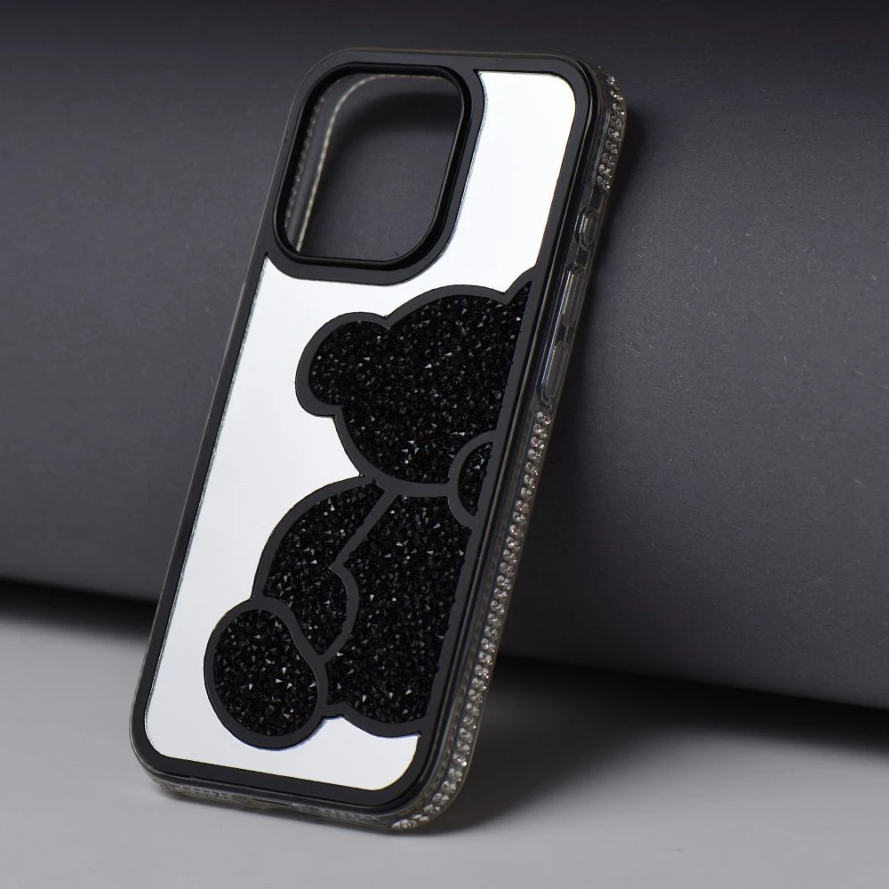 Case for iPhone 16 Teddy Bear black