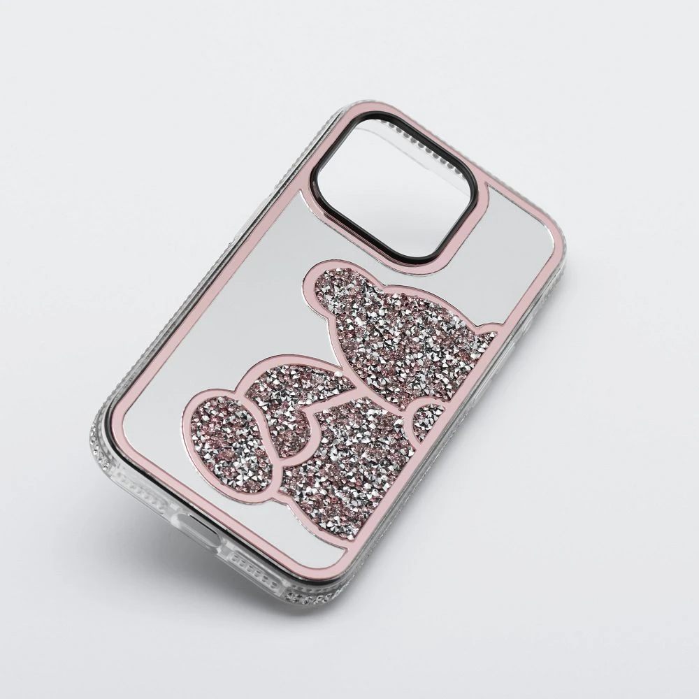 Case for iPhone 13 MIN Teddy Bear pink