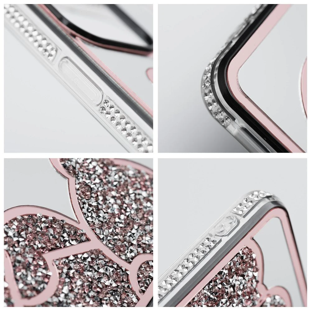 Case for iPhone 13 MIN Teddy Bear pink