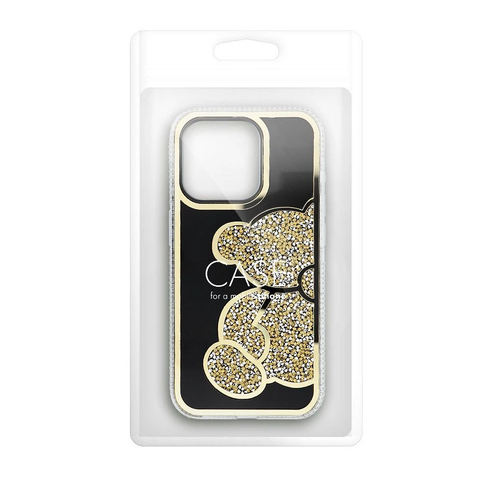 Case for iPhone 14 PRO MAX Teddy Bear gold
