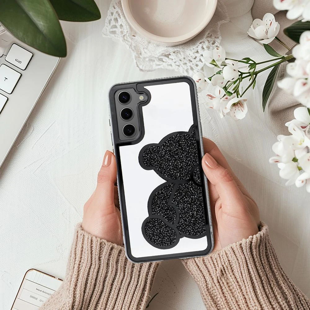 Case for Samsung S25 ULTRA Teddy Bear black