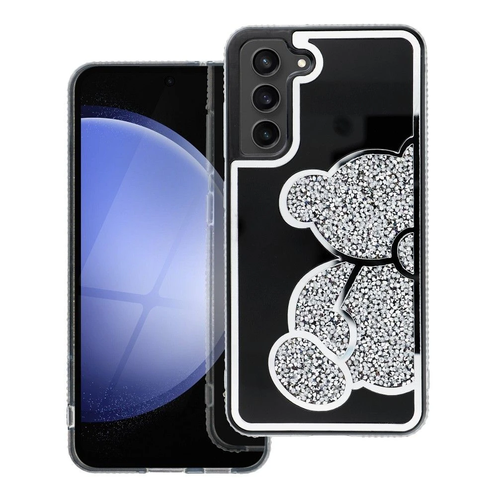 Case for Samsung A56 5G Teddy Bear silver