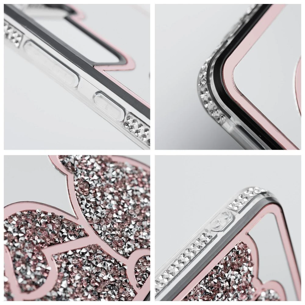 Case for Samsung S25 EDGE Teddy Bear pink