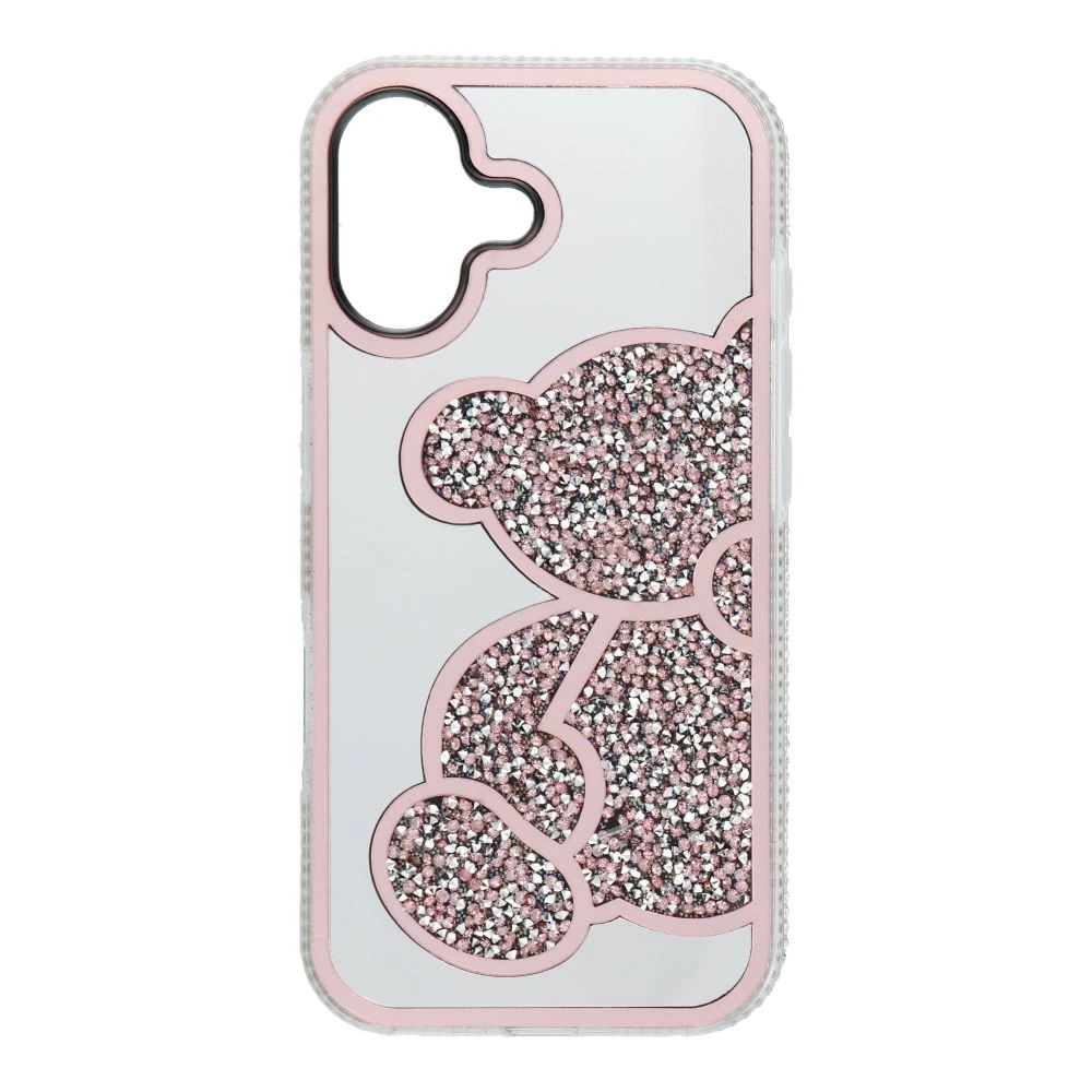 Case for iPhone 17 Teddy Bear pink