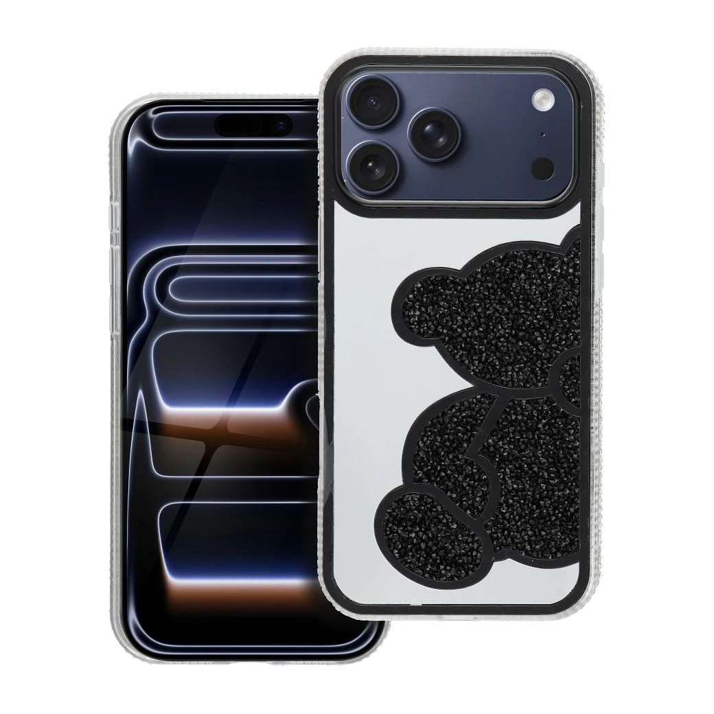 Case for iPhone 17 PRO MAX Teddy Bear black