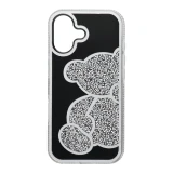 Case for iPhone 17 Teddy Bear silver