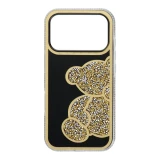 Case for iPhone 17 PRO Teddy Bear gold