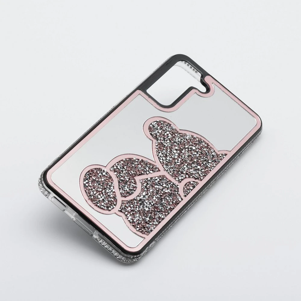 Case for Samsung A17 Teddy Bear pink