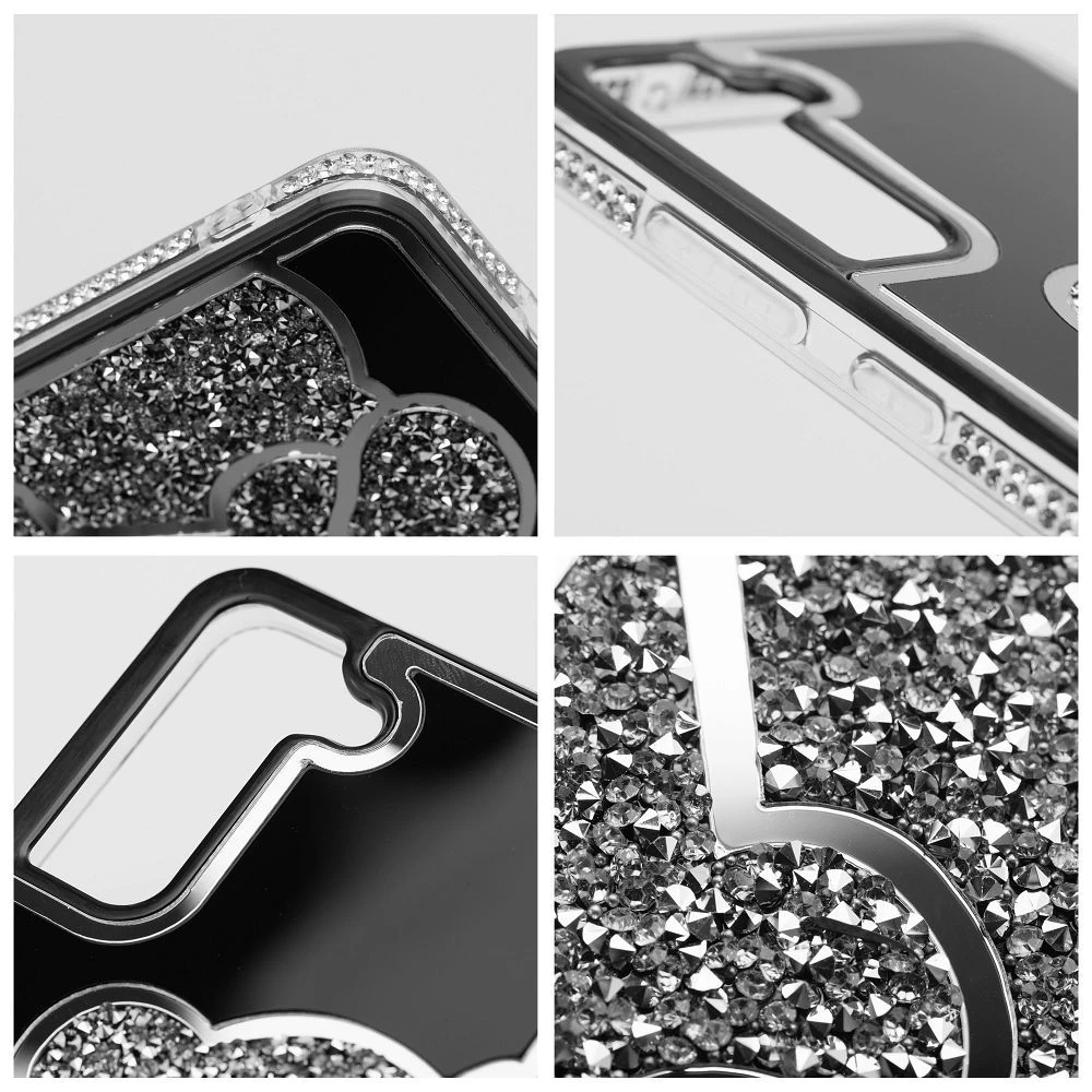 Case for Samsung A17 Teddy Bear silver