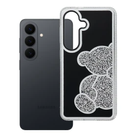 Zadný kryt TEDDY BEAR Case pre Samsung Galaxy S26, strieborná