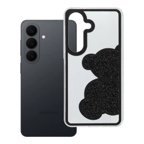 Zadný kryt TEDDY BEAR Case pre Samsung Galaxy S26, čierna