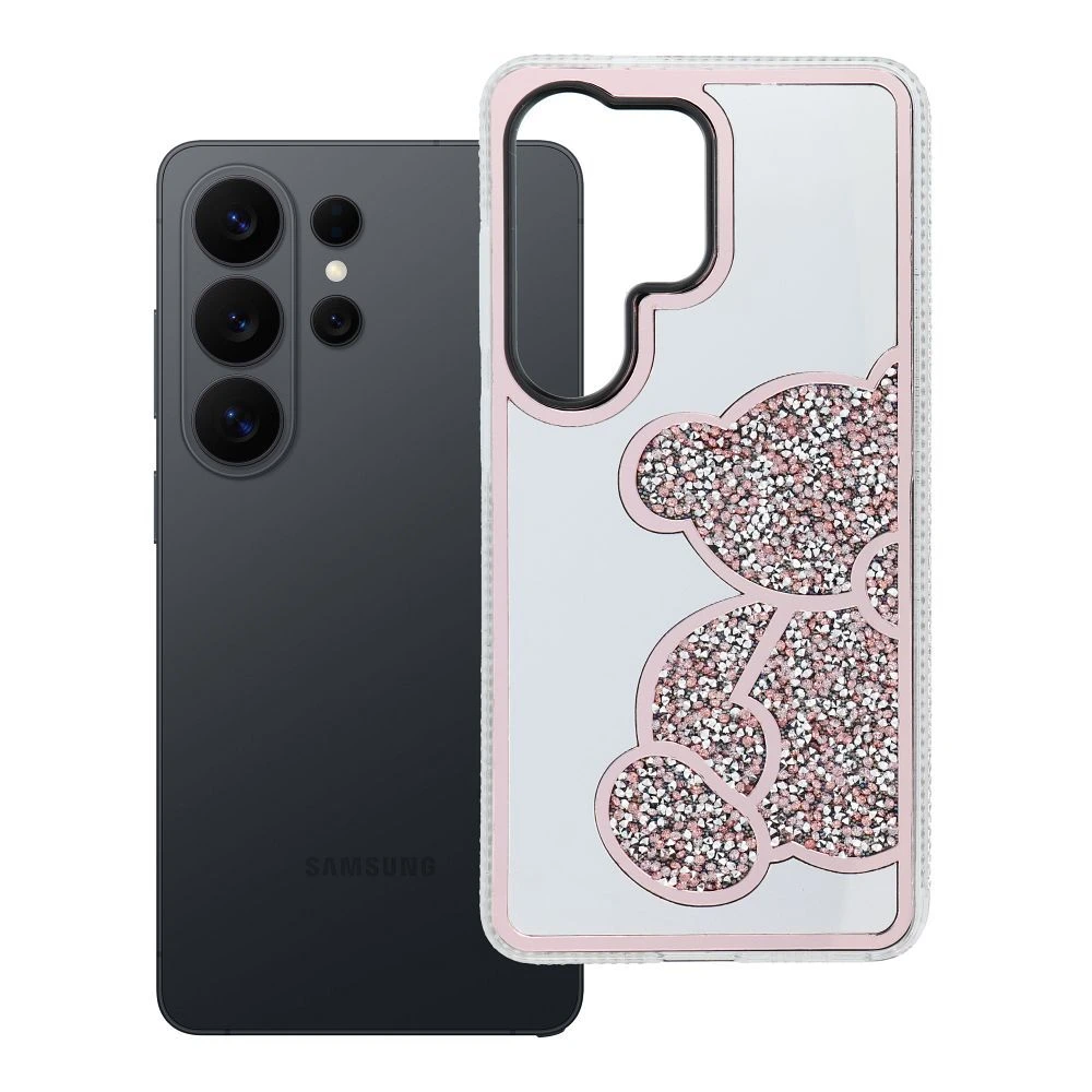 Case for Samsung S26 ULTRA Teddy Bear pink