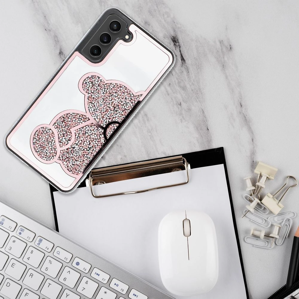 Case for Samsung A37 5G Teddy Bear pink