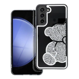 Zadný kryt TEDDY BEAR Case pre Samsung Galaxy A27 5G, strieborná