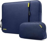 Pouzdro tomtoc Sleeve Kit - 16" MacBook Pro/ 15,3“ MacBook Air, námořní modrá