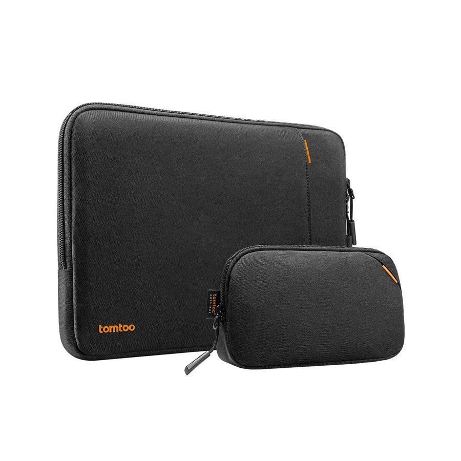 Pouzdro tomtoc Sleeve Kit - 16" MacBook Pro/ 15,3" MacBook Air, černá