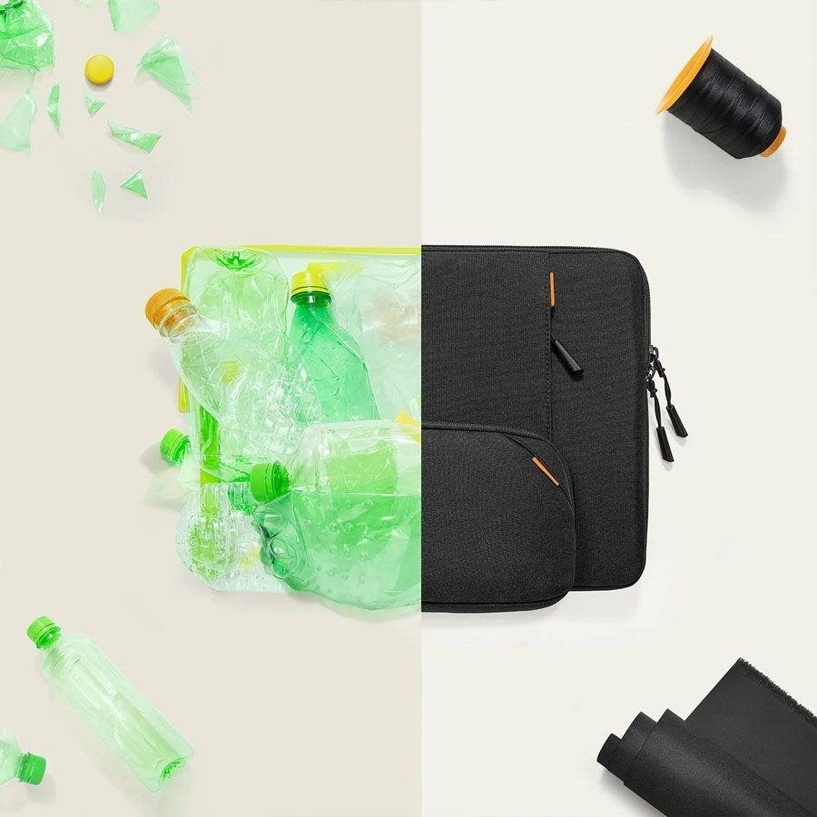 Pouzdro tomtoc Sleeve Kit - 16" MacBook Pro/ 15,3" MacBook Air, černá