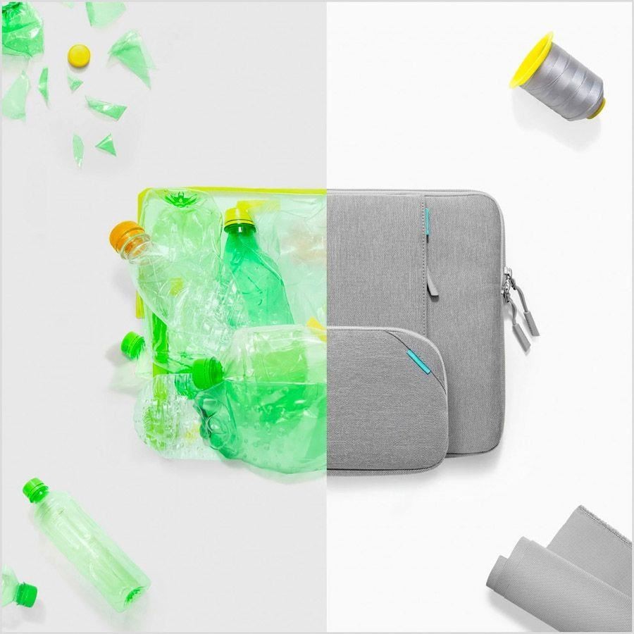 Pouzdra tomtoc Sleeve Kit - 13" MacBook Pro / Air, šedá