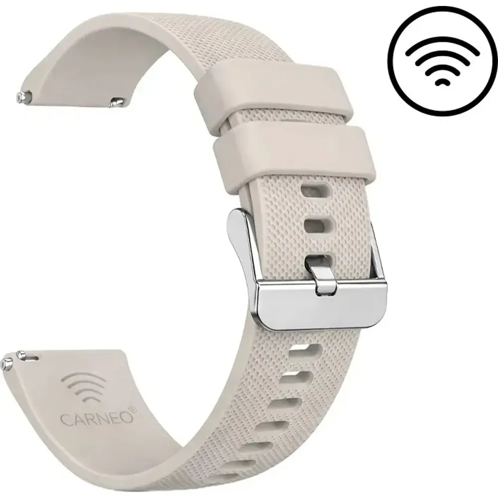 Carneo platební řemínek, 22mm šedá