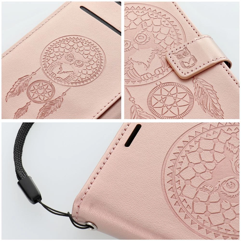 MEZZO Book case for SAMSUNG A57 5G dreamcatcher rose gold