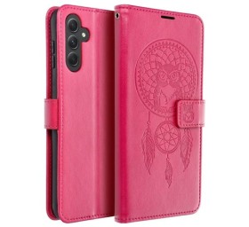 Flipové púzdro MEZZO Book case pre Samsung Galaxy A57 5G, dreamcatcher magenta