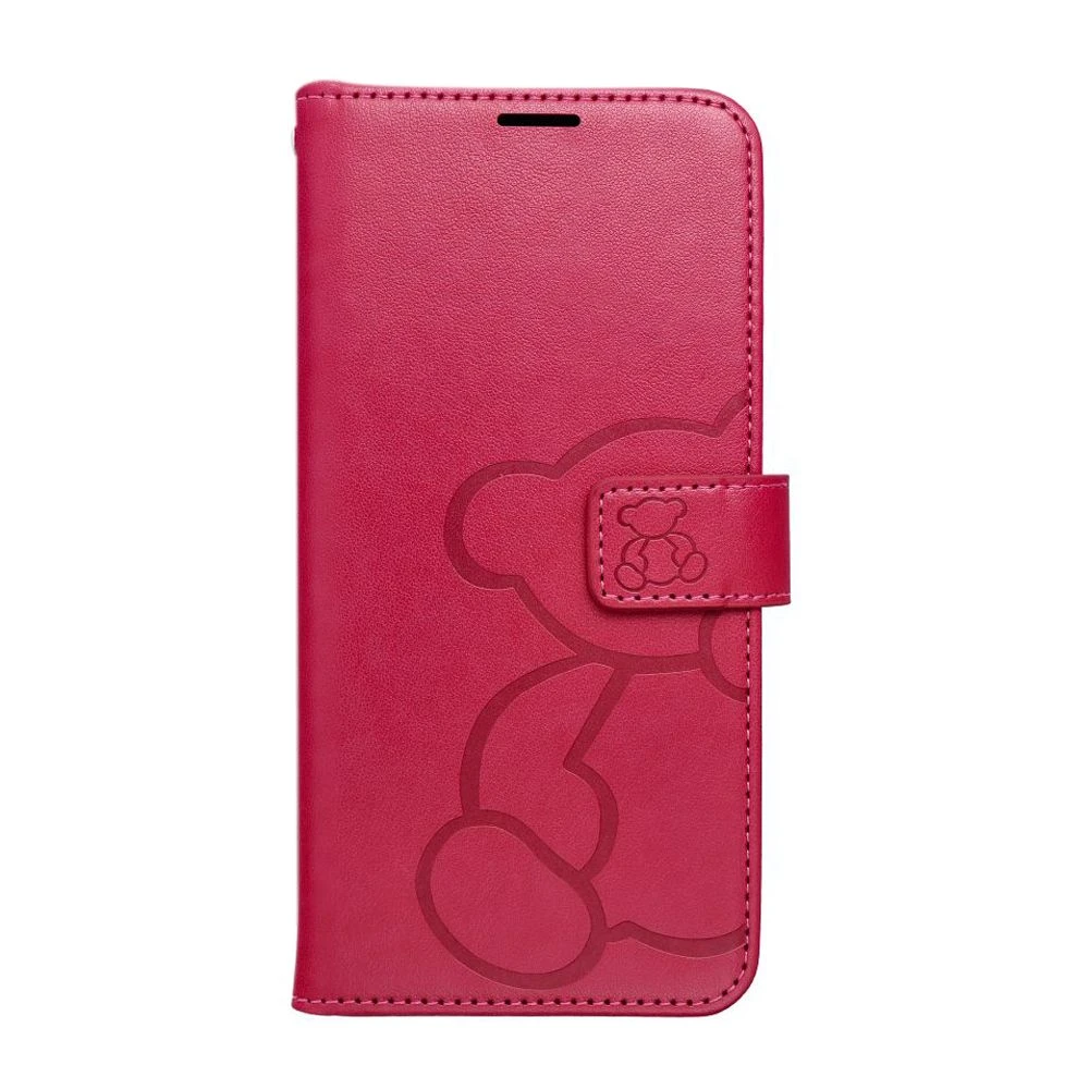 MEZZO Book case for SAMSUNG S26 Edge teddy bear magenta