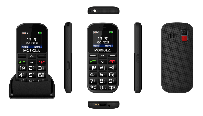 Mobiola MB200 černá