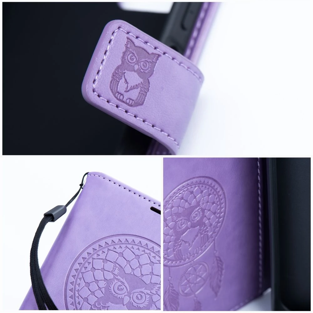 MEZZO Book case for SAMSUNG A52 5G / A52 LTE ( 4G ) / A52s 5G dreamcatcher purple