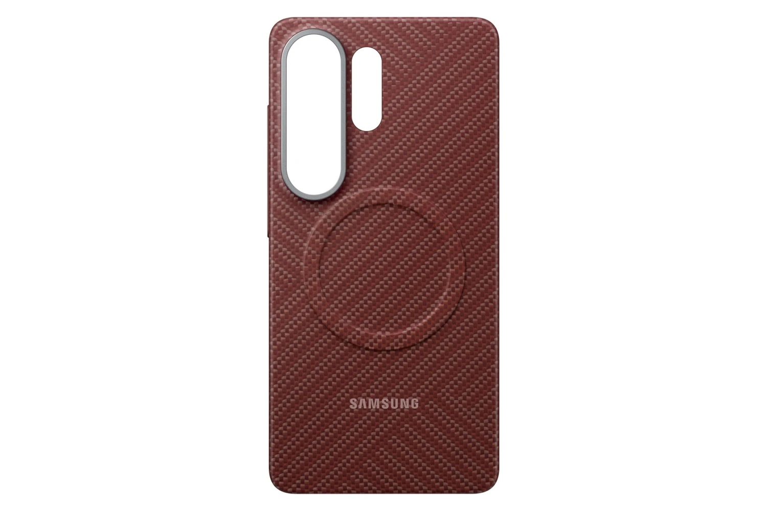 EF-KS948SRE Samsung Carbon Magnetický Kryt pro Galaxy S26 Ultra Coral Red