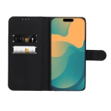 Anti-Theft 4Card RFID Book Case for Samsung A56 black eco leather