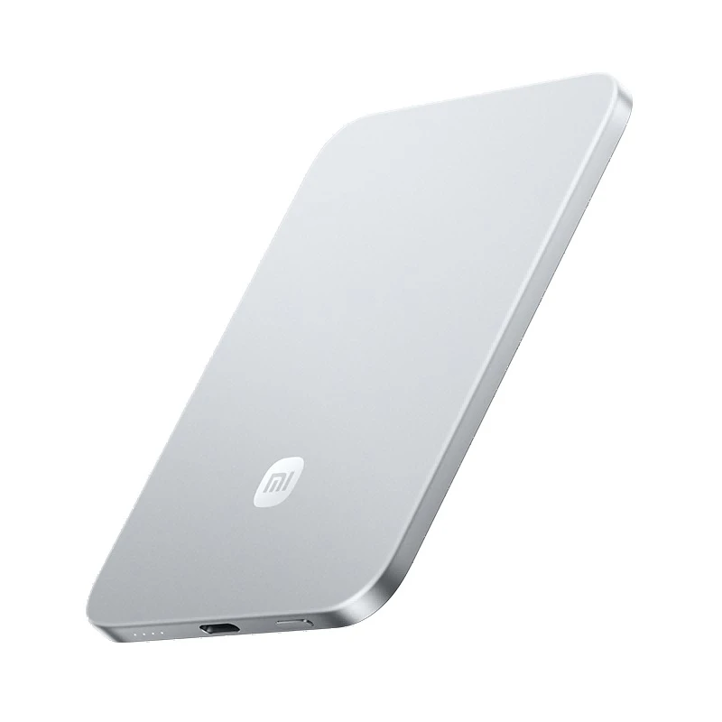Xiaomi UltraThin Magnetic Power Bank 5000mAh 15W - Glacier Silver