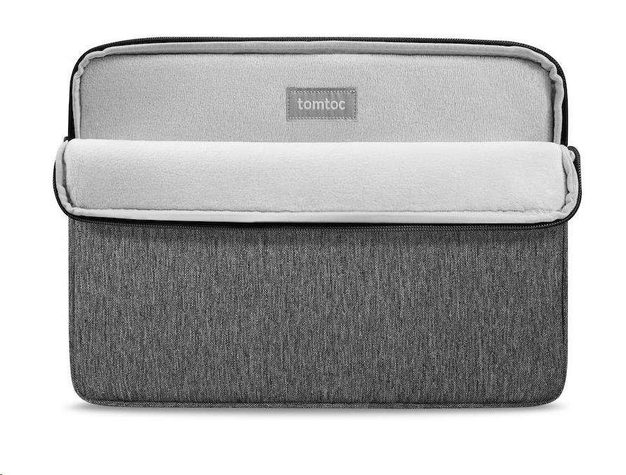 Pouzdro tomtoc Sleeve - 13" MacBook Air / 14" MacBook Pro, šedá