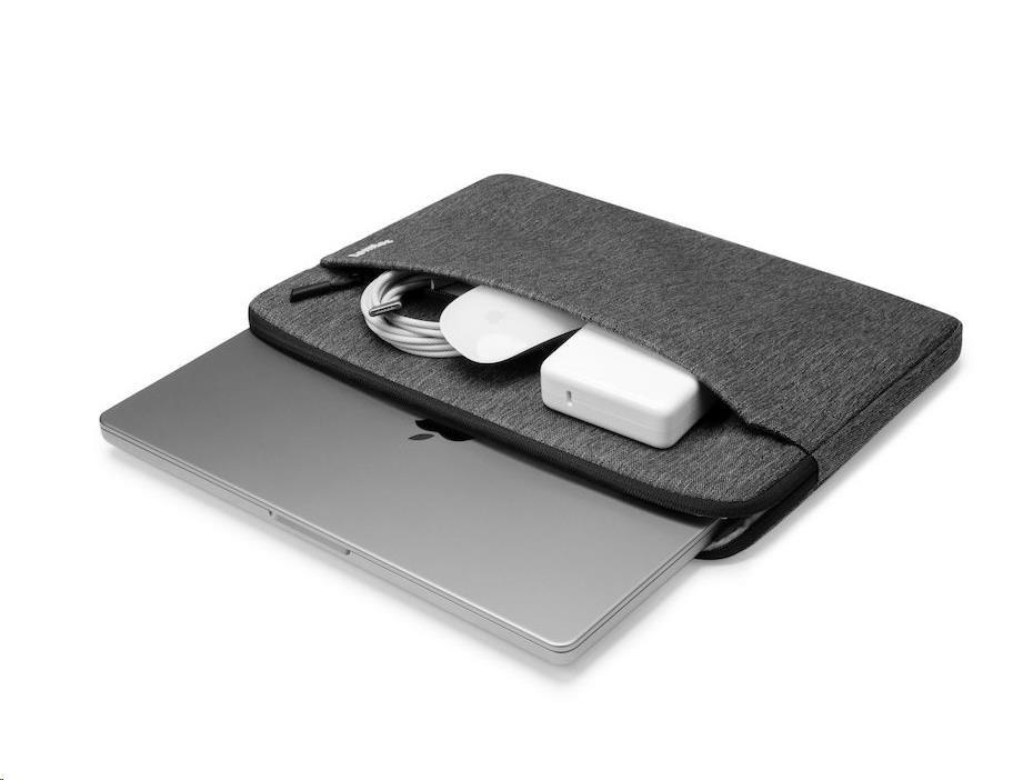 Pouzdro tomtoc Sleeve - 13" MacBook Air / 14" MacBook Pro, šedá
