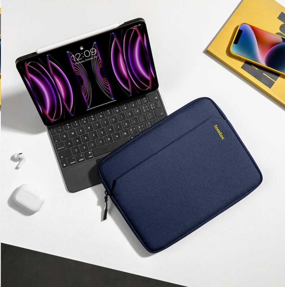 Pouzdro tomtoc Sleeve - 10,9" iPad / 11" iPad Pro, tmavě modrá