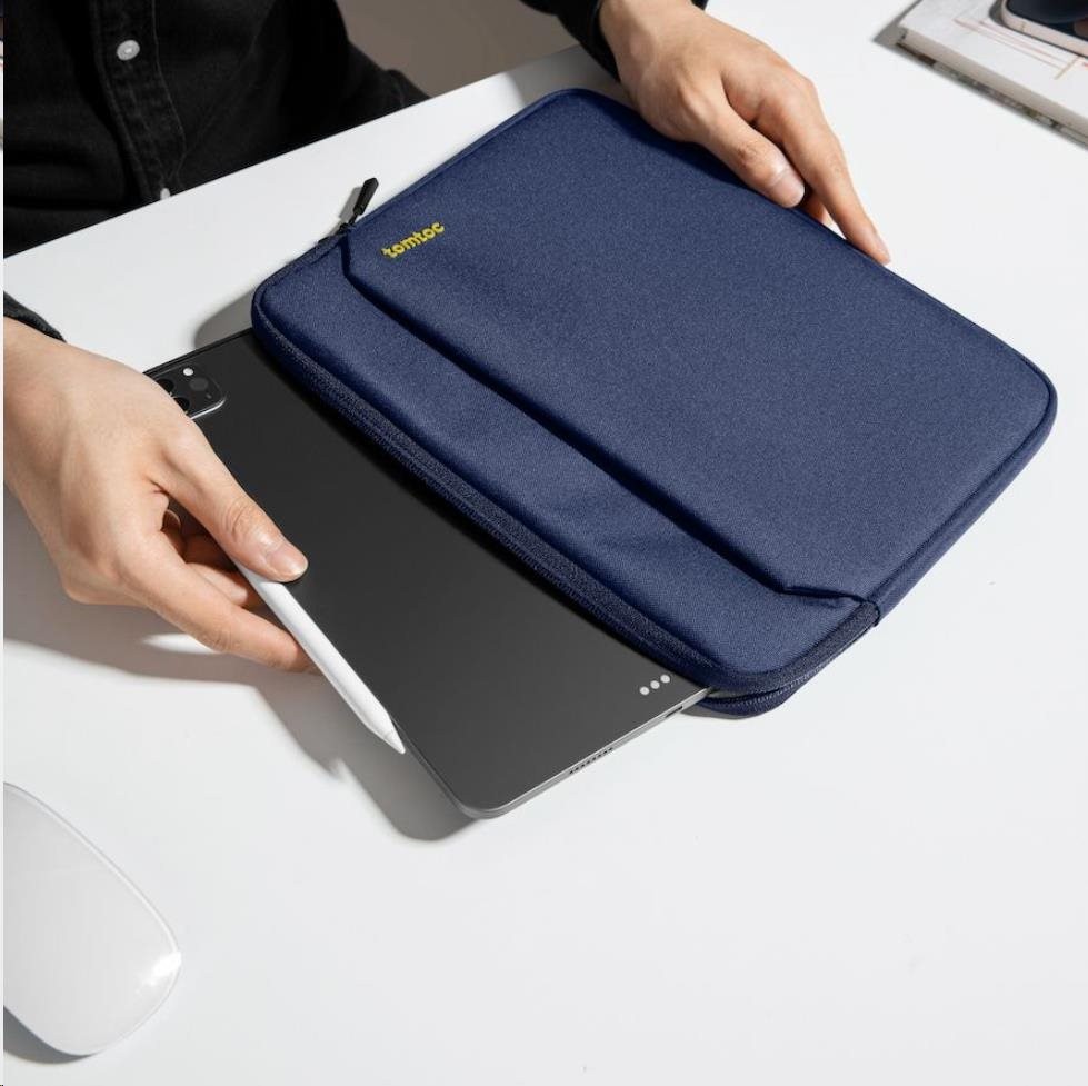 Pouzdro tomtoc Sleeve - 10,9" iPad / 11" iPad Pro, tmavě modrá