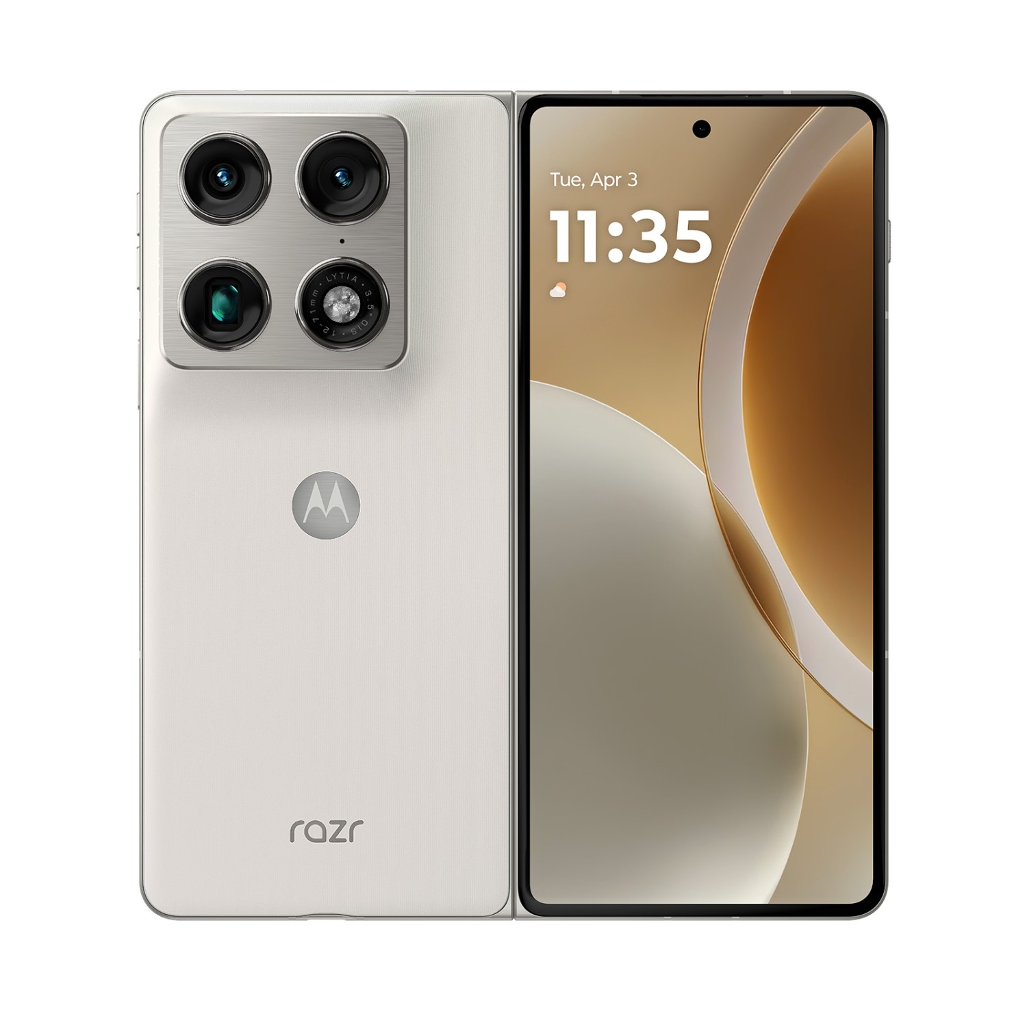 Motorola Razr Fold 16GB/512GB PANTONE Lily White