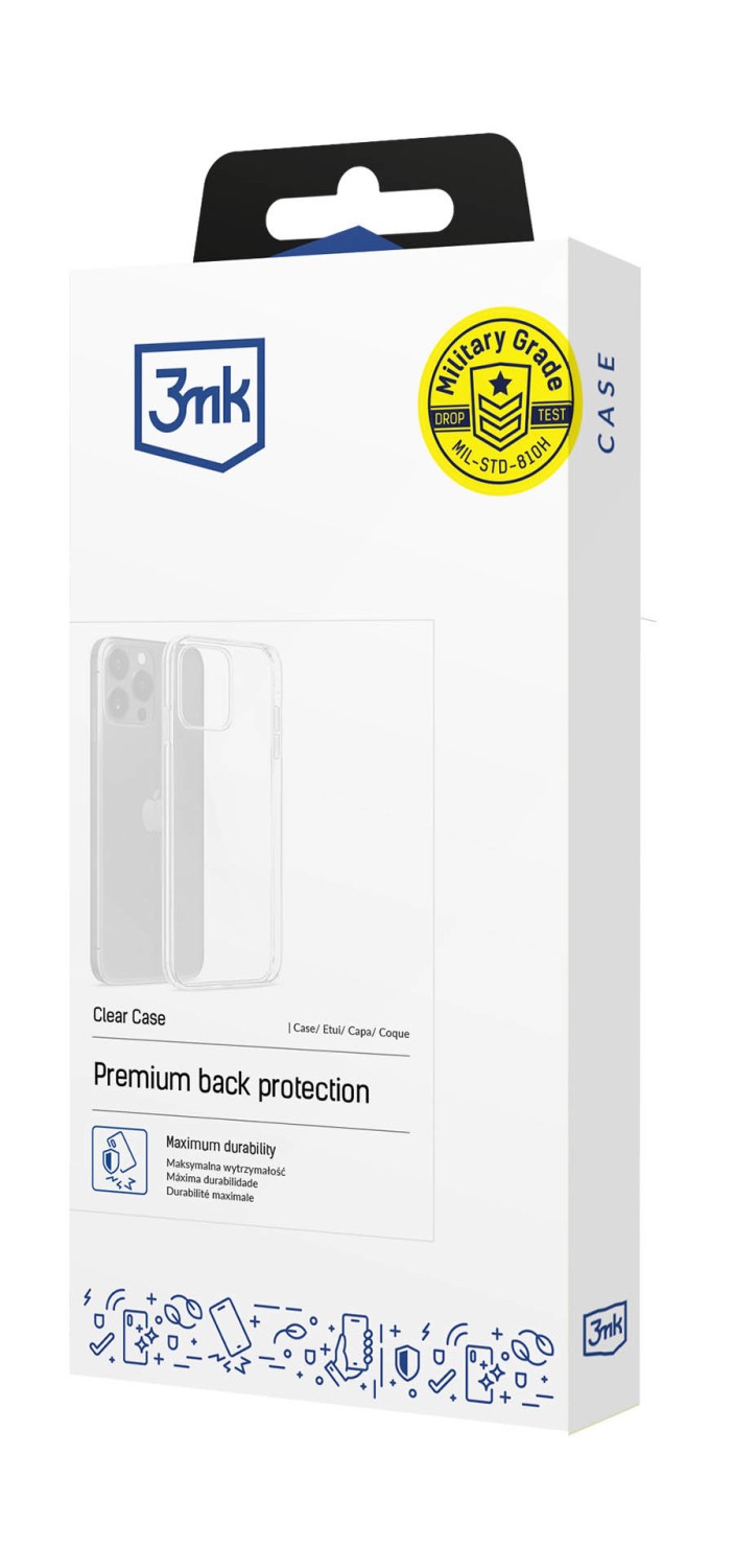 Silikonové pouzdro 3mk Clear Case pro Realme 16 Pro 5G