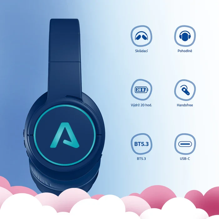 LAMAX GlowKid1 modrá