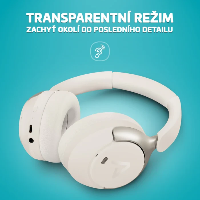 LAMAX HighComfort2 ANC bílá