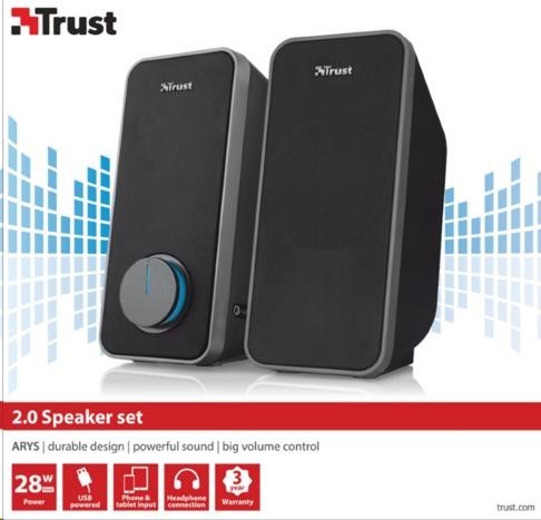Trust 2.0 Arys Speaker Set
