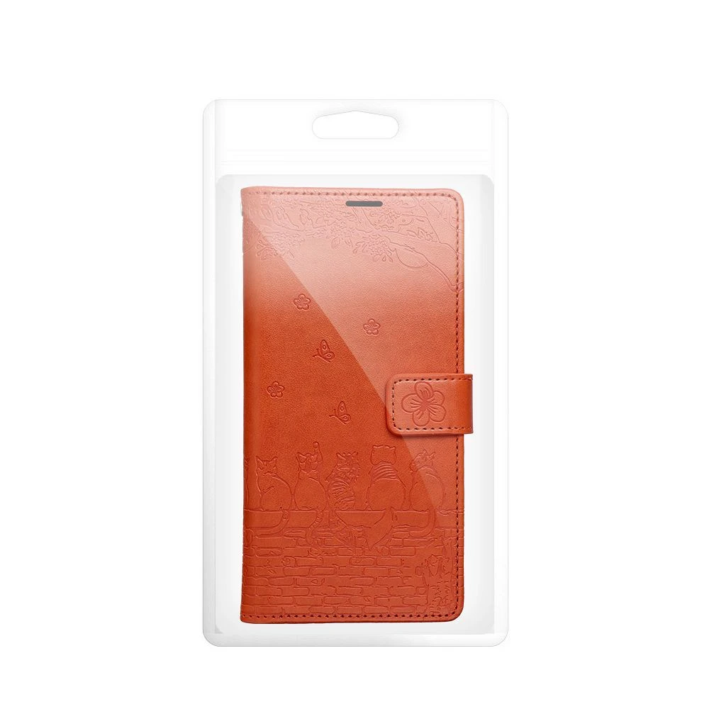 MEZZO Book case for SAMSUNG S26 cats brown