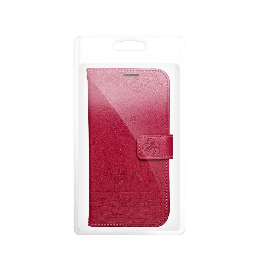 MEZZO Book case for IPHONE 17 PRO MAX cats red