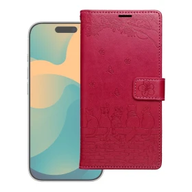 MEZZO Book case for SAMSUNG S26 PLUS cats red