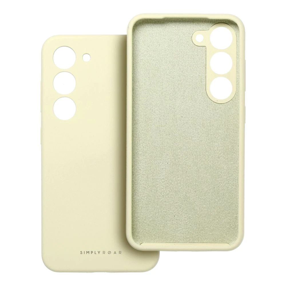 ROAR case CLOUD SKIN for SAMSUNG A57 5G Light Yellow