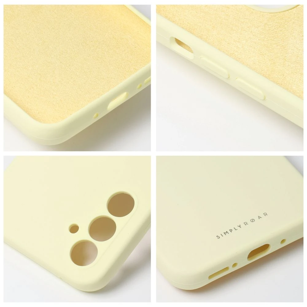 ROAR case CLOUD SKIN for SAMSUNG A37 5G Light Yellow